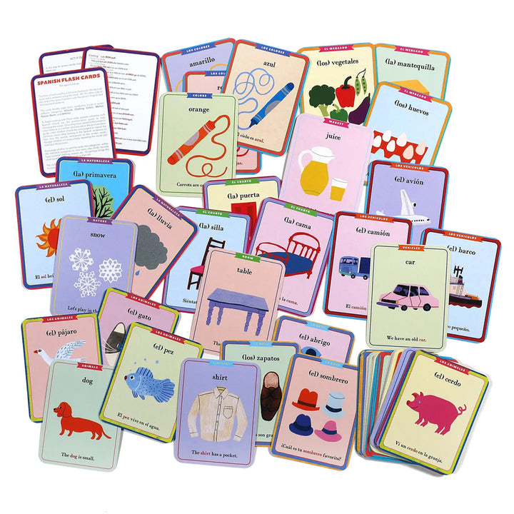 Flash Cards: Spanish Vocabulary