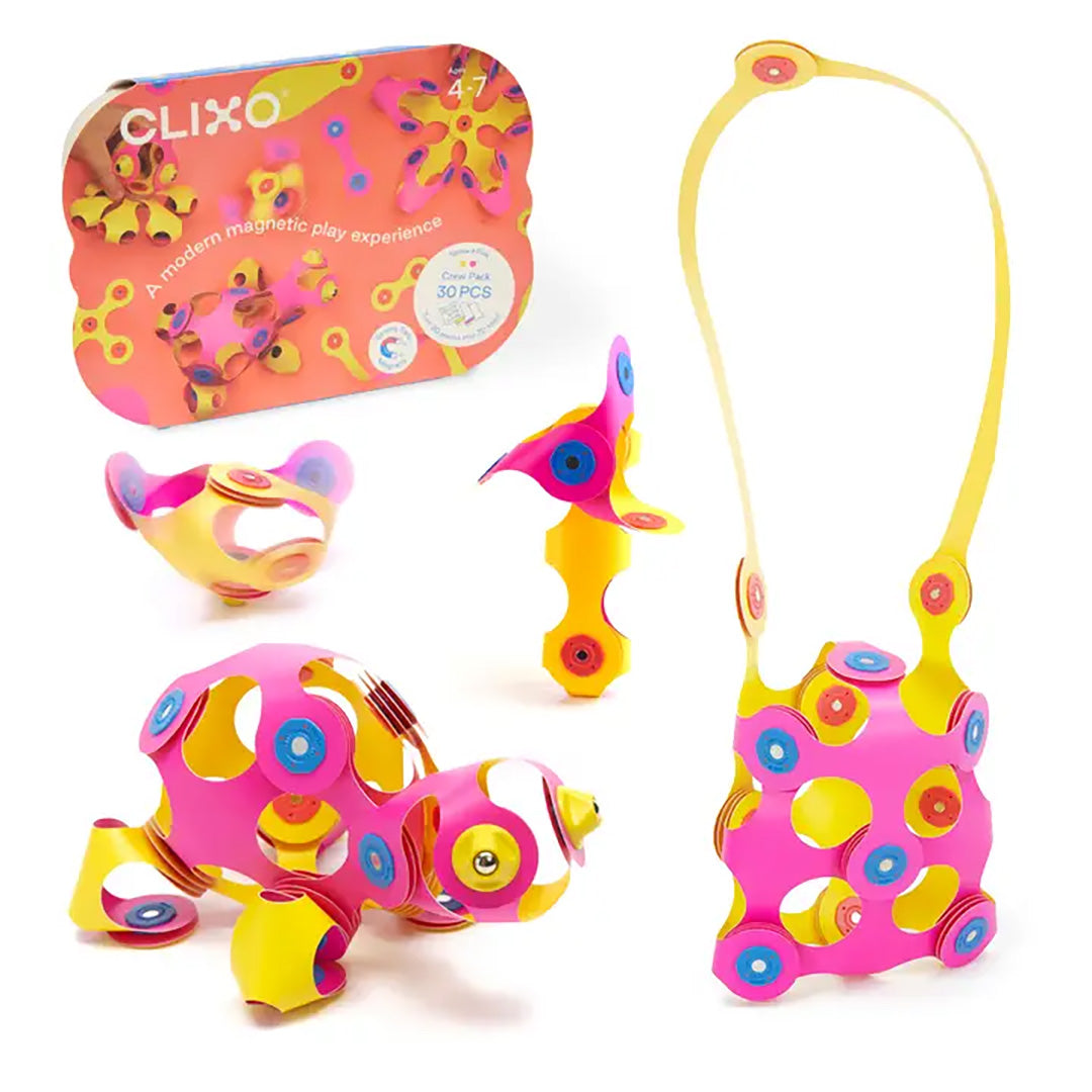 Clixo Crew Pack - Pink Yellow