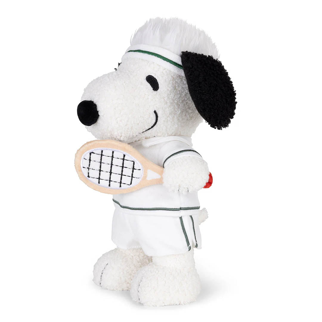 NEW Peanuts Snoopy Tennis Plush White 8.5"