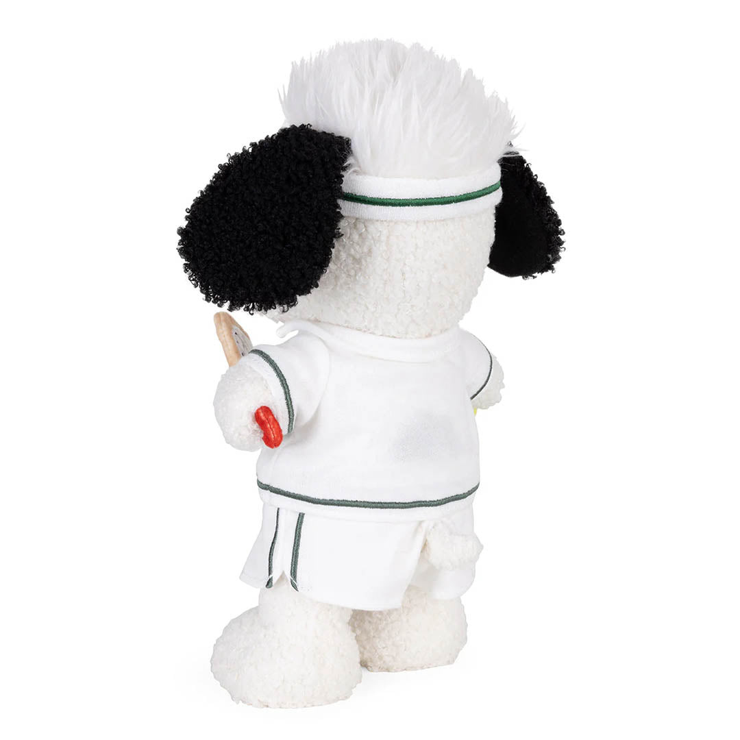 NEW Peanuts Snoopy Tennis Plush White 8.5"