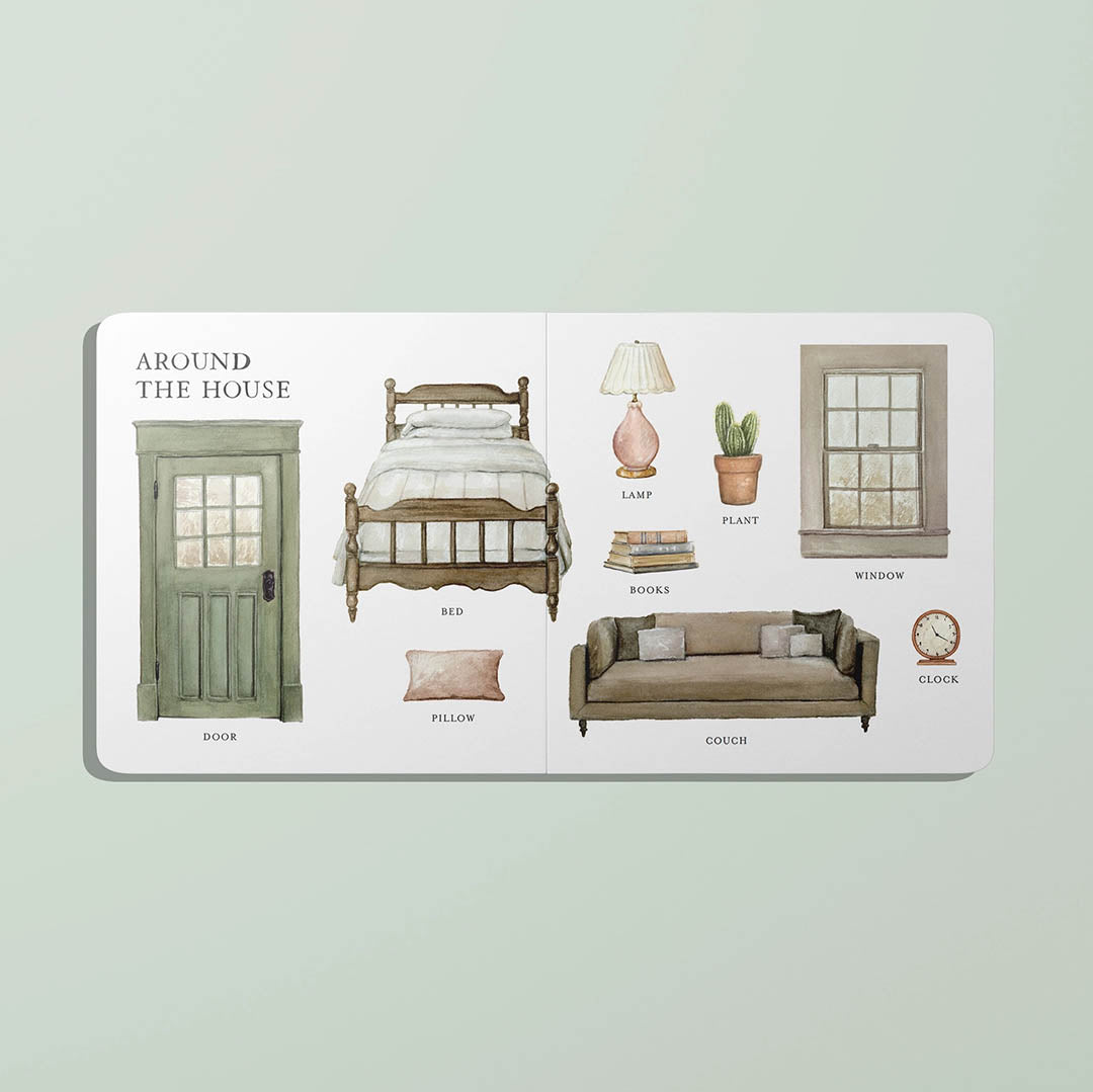 Our Big Book of First Words (Baby Board Book)