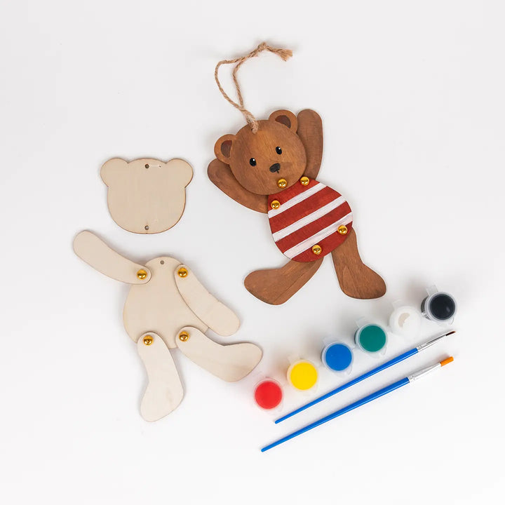 Jumping Jack Bear to Paint
