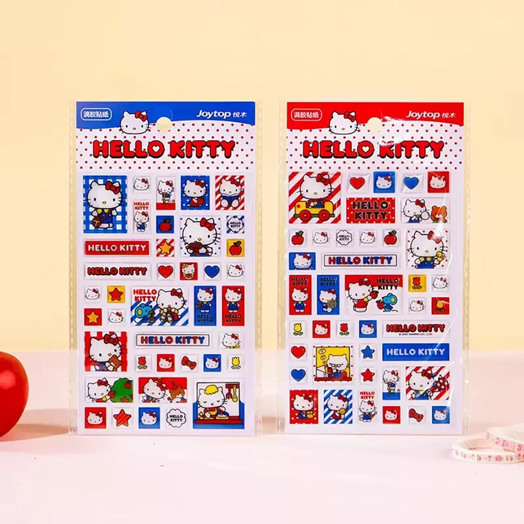 Hello Kitty Sanrio Clear Tile Stickers - Two Styles Available!