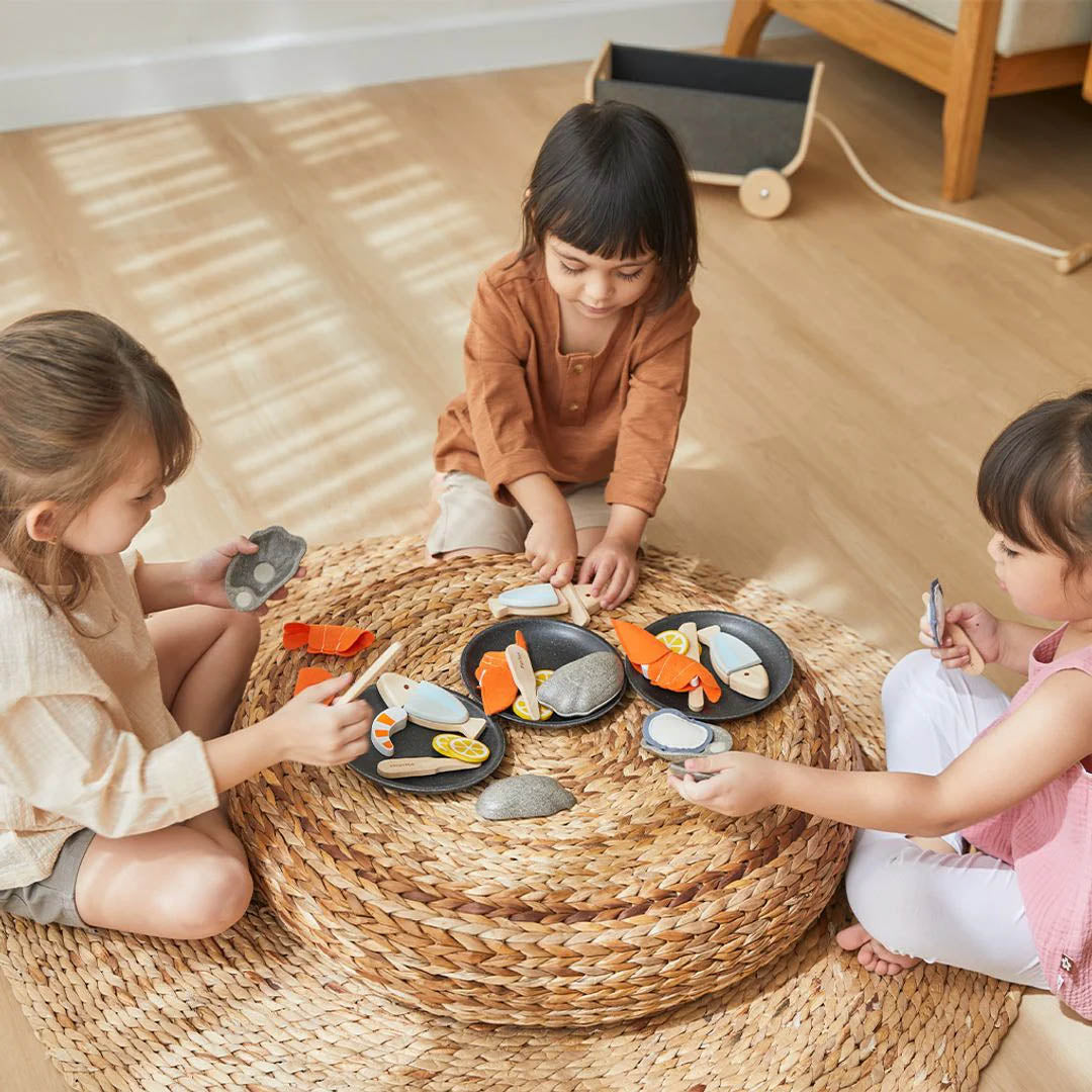Wooden Seafood Platter