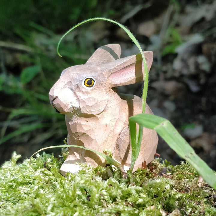 Wooden Hare Rabbit Animal Toy