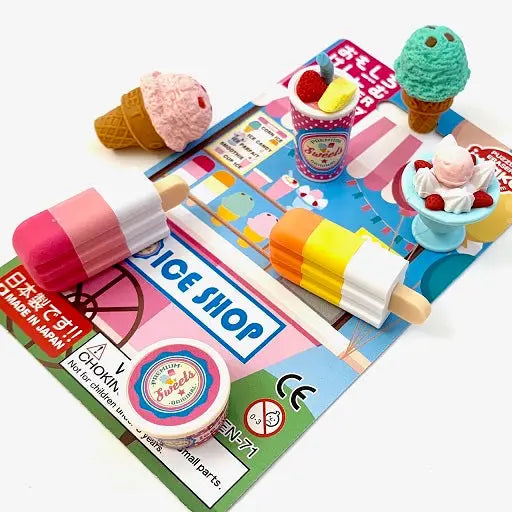Japanese Erasers- Ice Cream Shop