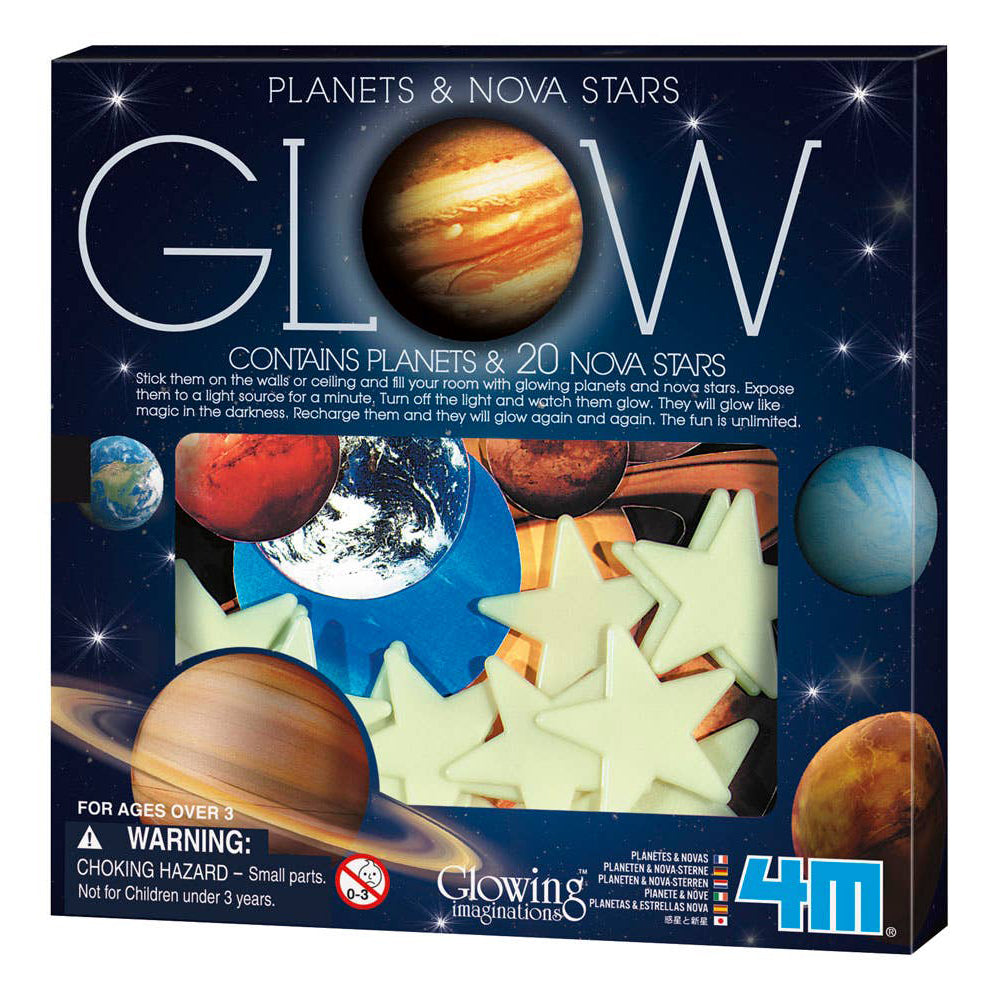 NEW Glow Planets & Nova Stars - Astronomy Space STEM Kit