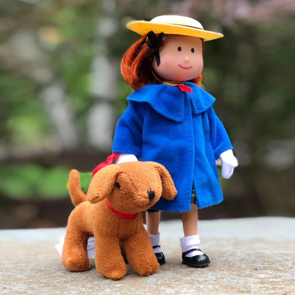 Classic Madeline 8" Poseable Doll with Dog Set