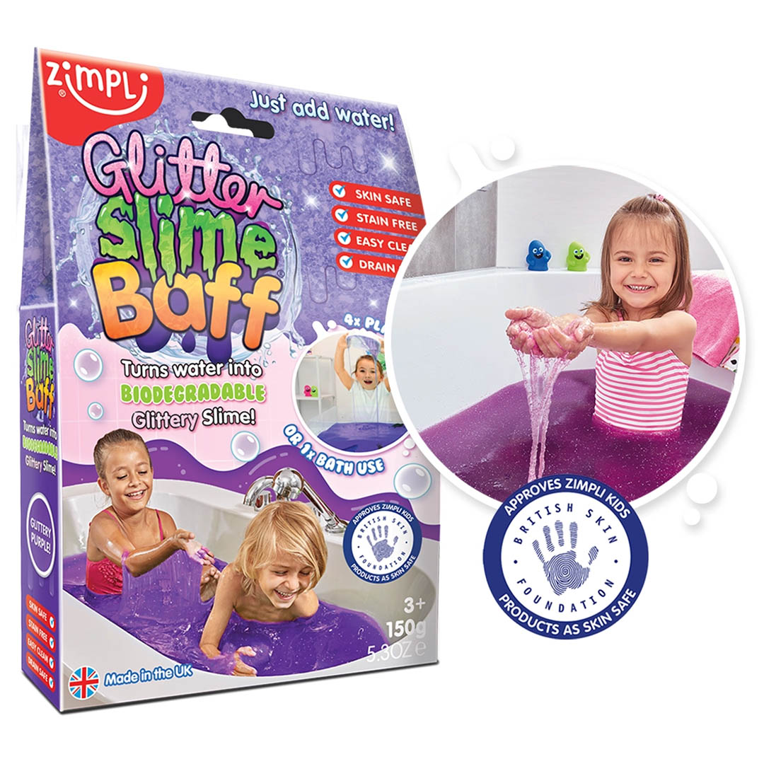 Bio Glitter Slime Baff Kids Sensory Bath Toy