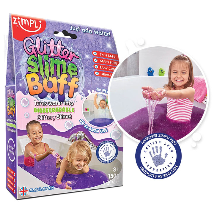 Bio Glitter Slime Baff Kids Sensory Bath Toy