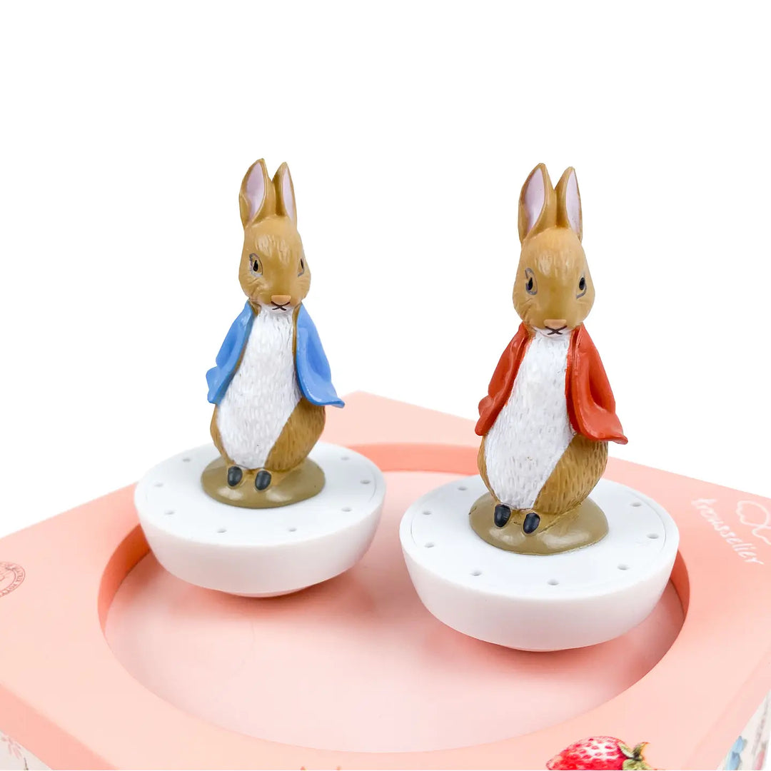 NEW Dancing Peter Rabbit© Music Box Strawberries