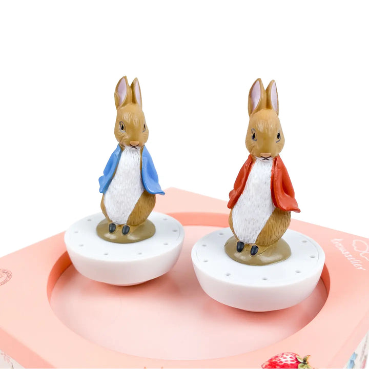 NEW Dancing Peter Rabbit© Music Box Strawberries