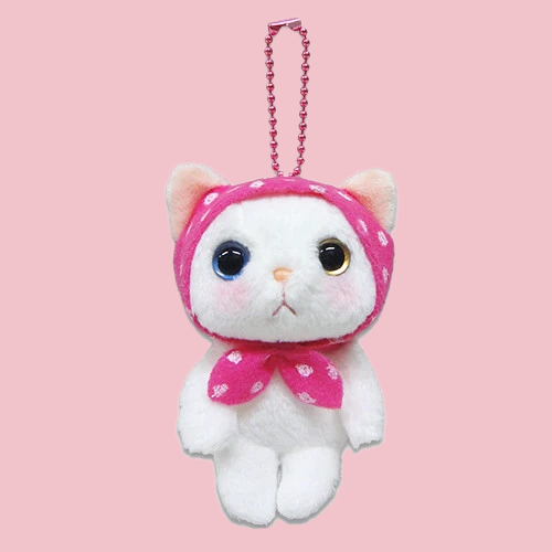 Japanese Cat Series- Smaller Keychain Size Bonnet