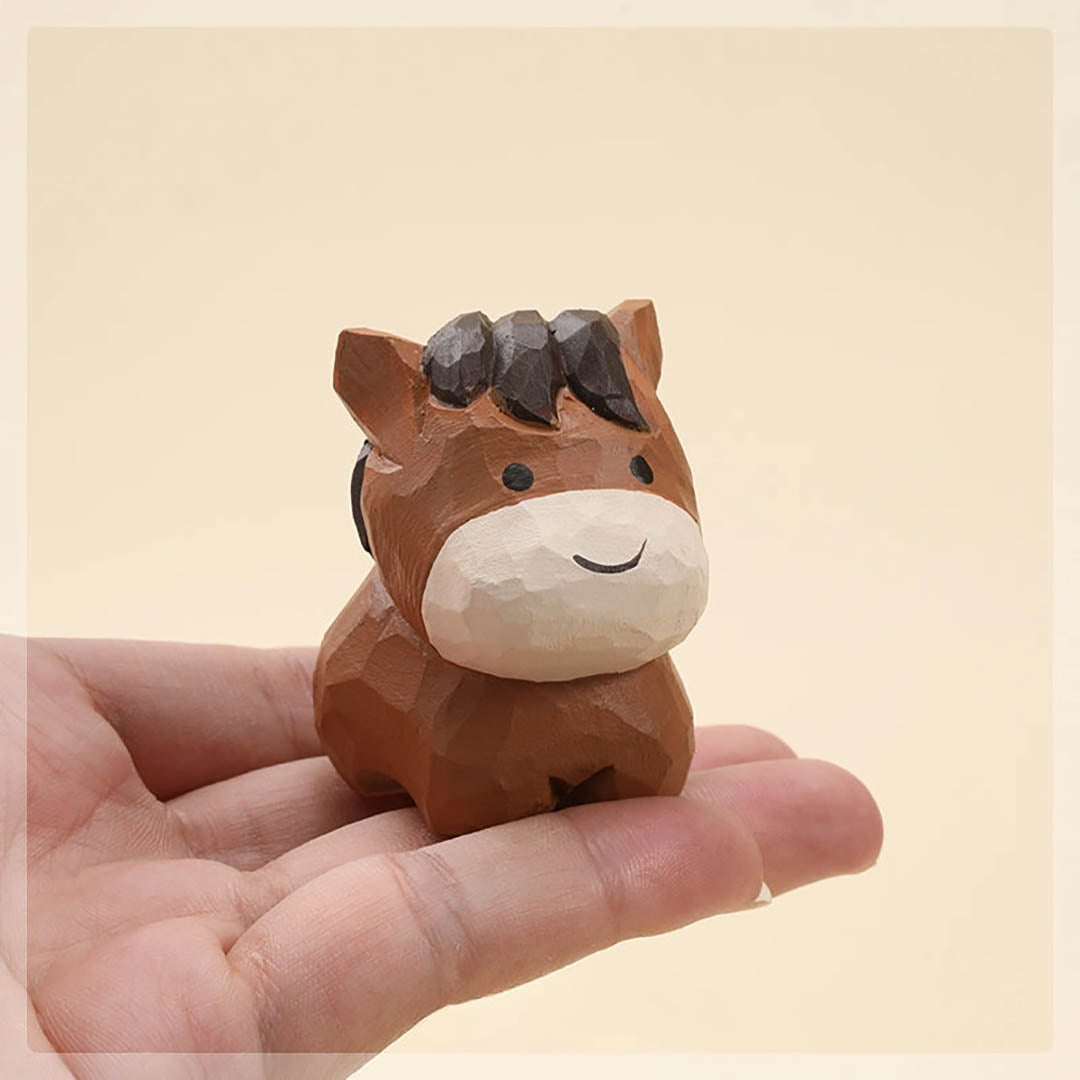 Handmade Wooden Animal- Pony (Horse)