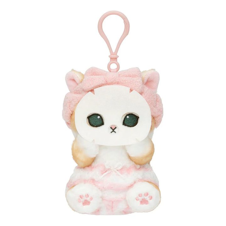 NEW Mofusand Spa Sheet Mask Nyan Plush Keychain