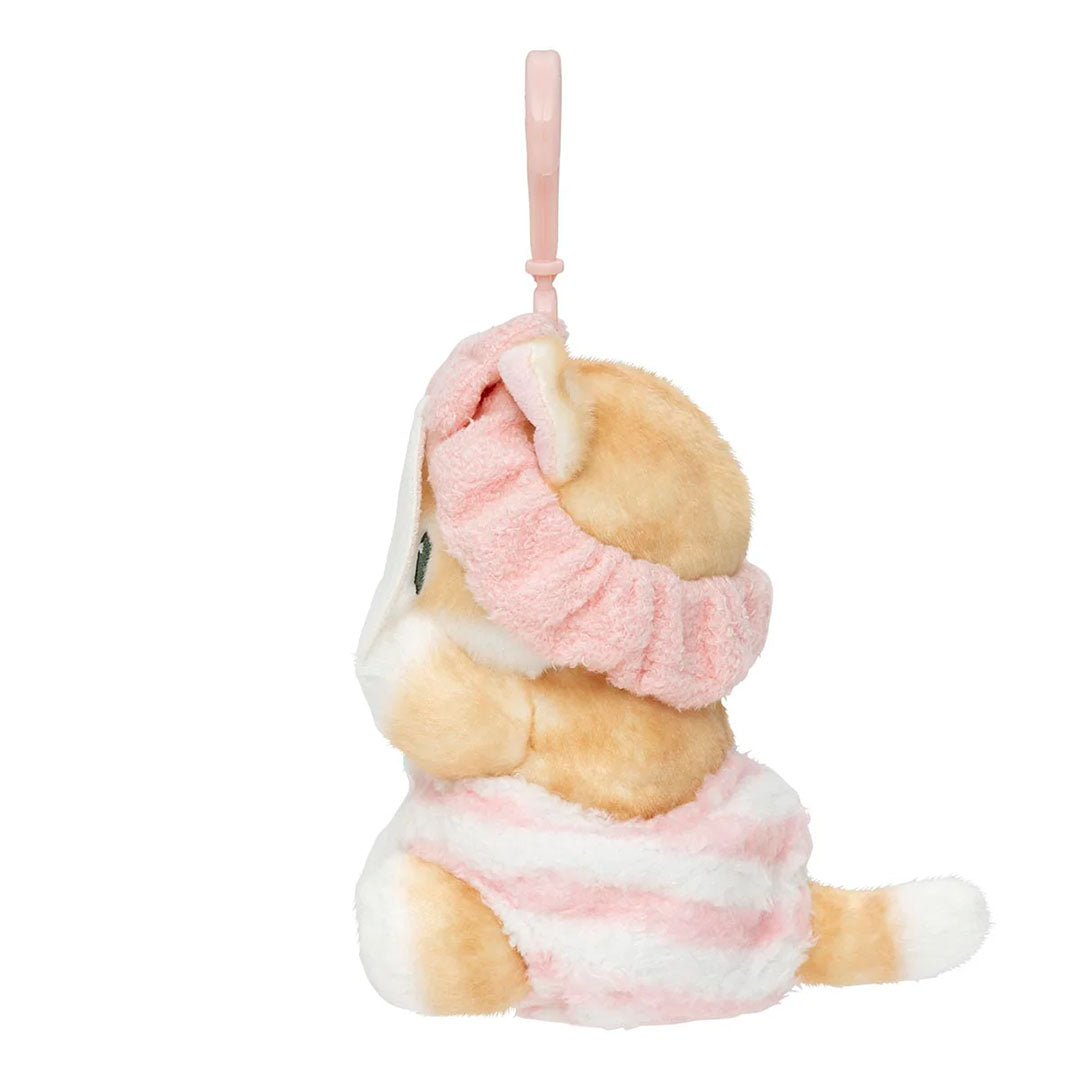 NEW Mofusand Spa Sheet Mask Nyan Plush Keychain