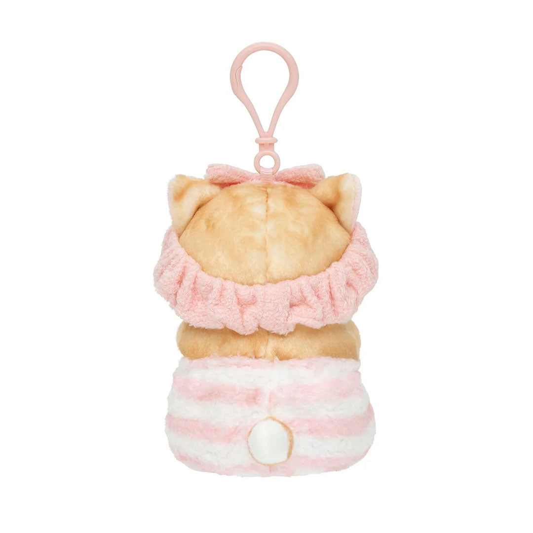 NEW Mofusand Spa Sheet Mask Nyan Plush Keychain