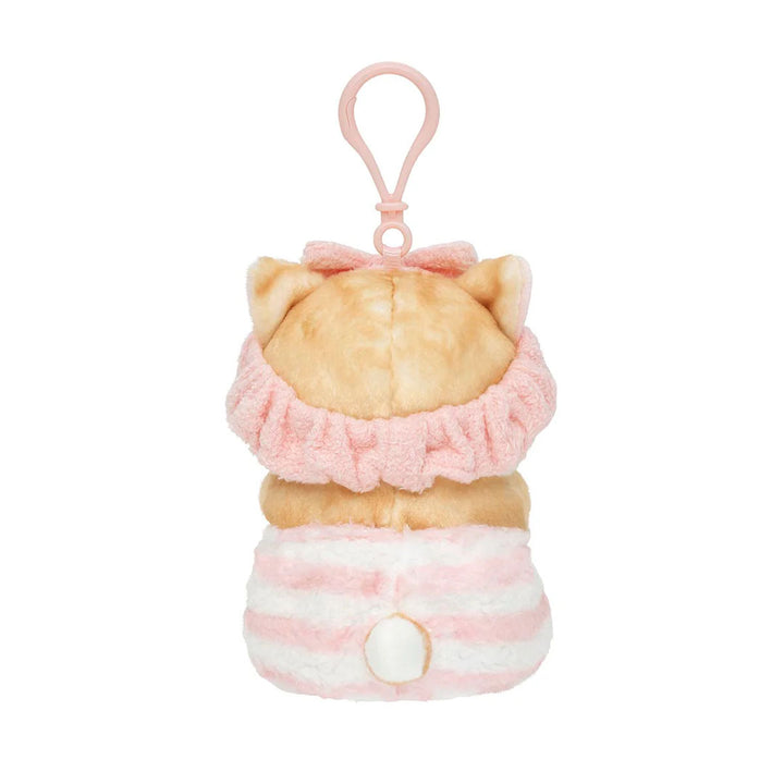 NEW Mofusand Spa Sheet Mask Nyan Plush Keychain