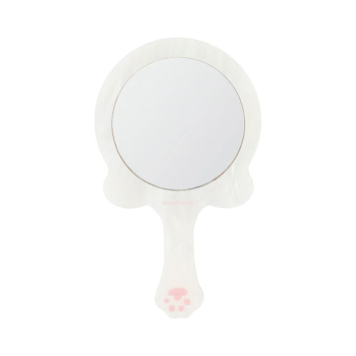 Mofusand Merci Strawberry Mini Hand Mirror - Light Pink