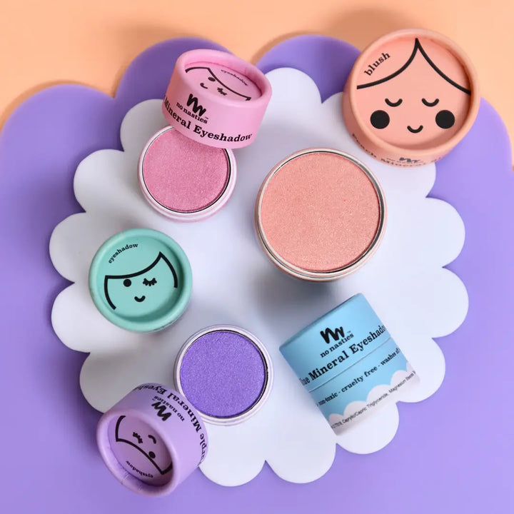 Kids Eco Natural Pressed Eyeshadow & Blush- Peach