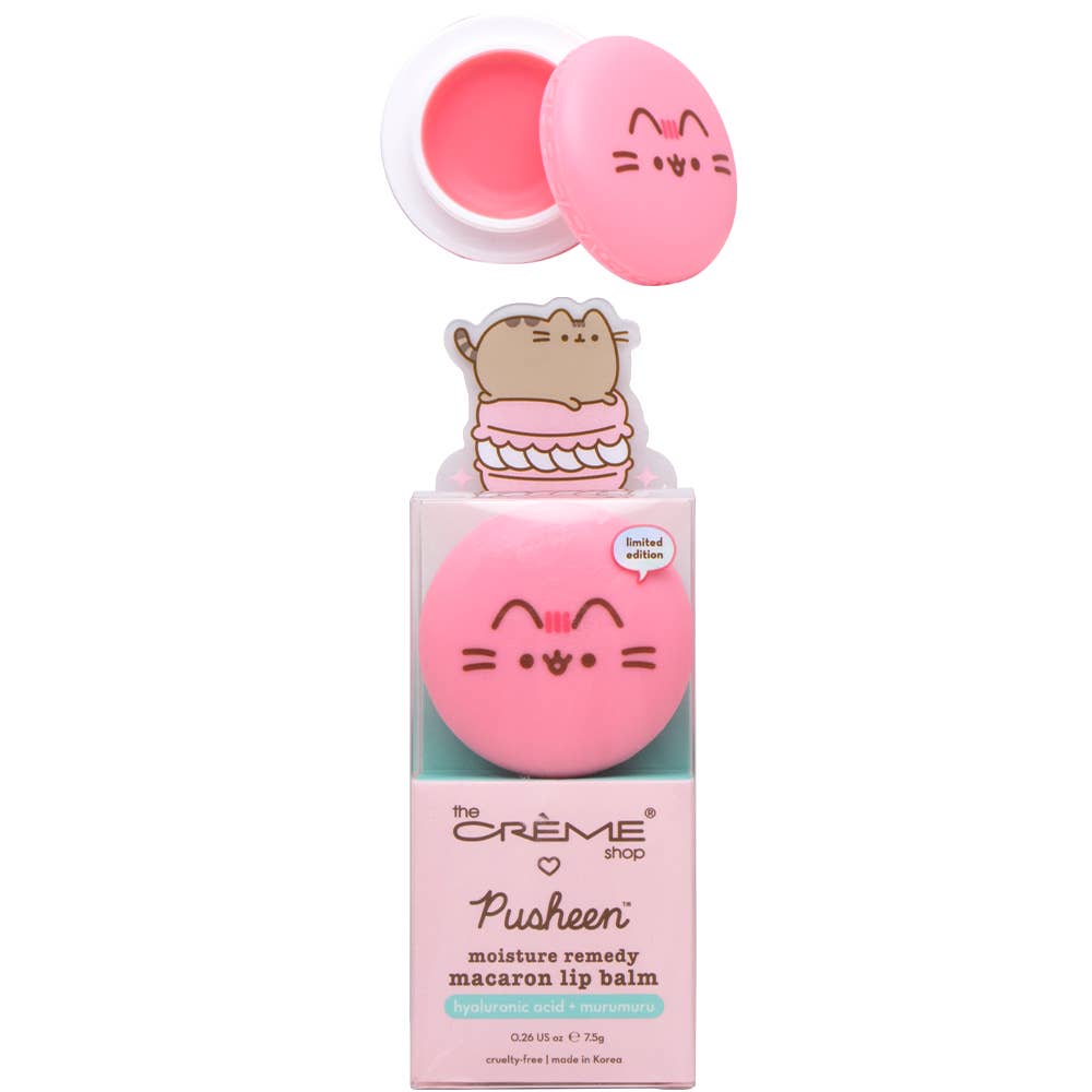 Pusheen Moisture Remedy Macaron Lip Balm