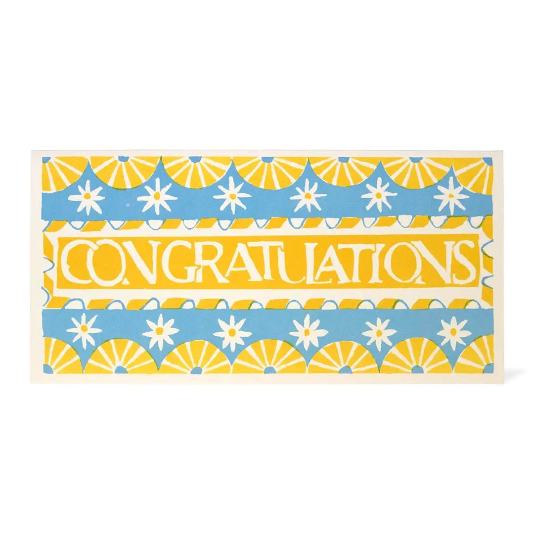 Long Card Congratulations Pattern