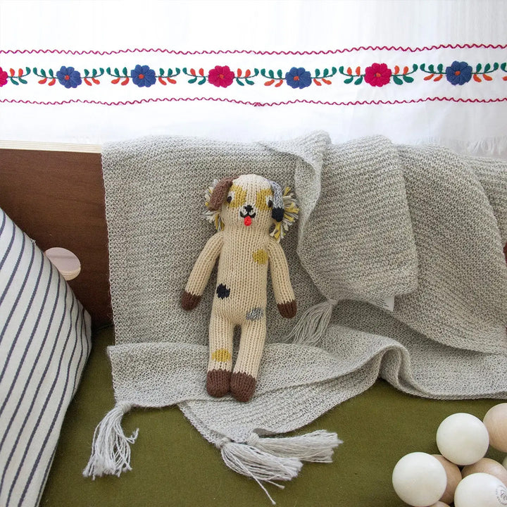 Ozzie the Dog Rattle Doll
