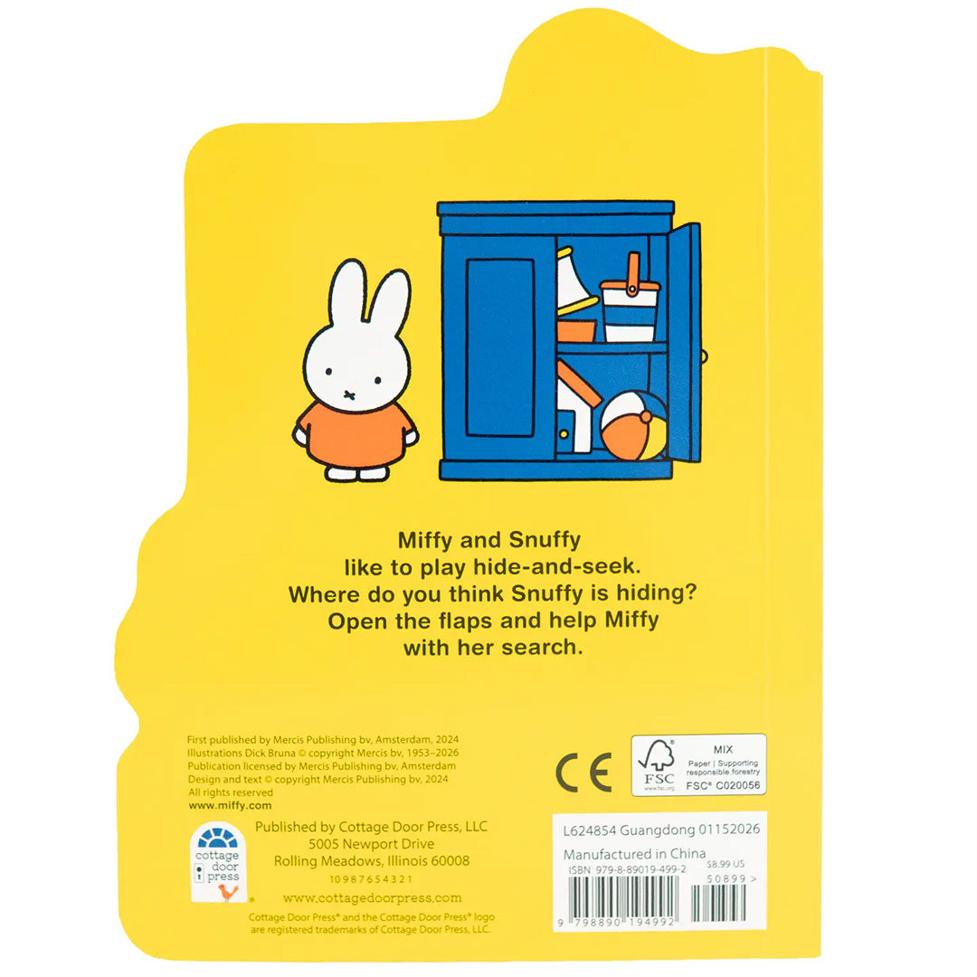 Miffy Looks for Snuffy Shaped Board Book