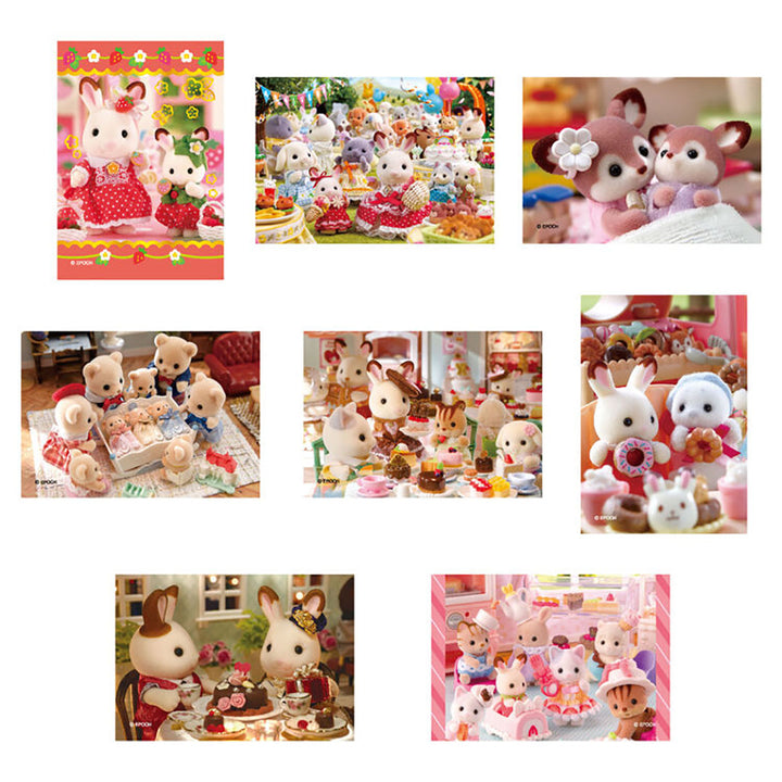Sylvanian Families Japan Exclusive Blind Box Sweets Jigsaw Trading Puzzle