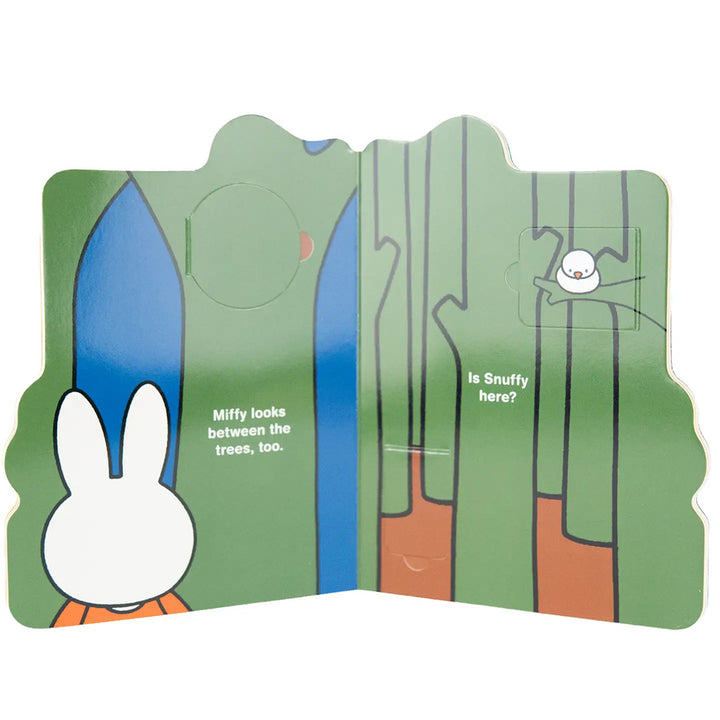 Miffy Looks for Snuffy Shaped Board Book