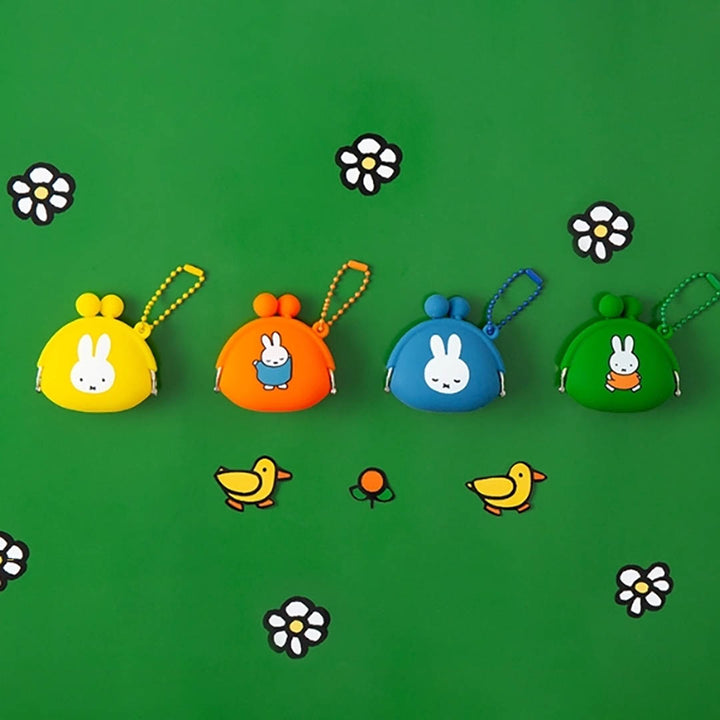 NEW Miffy Mini Silicone Snap Pouch