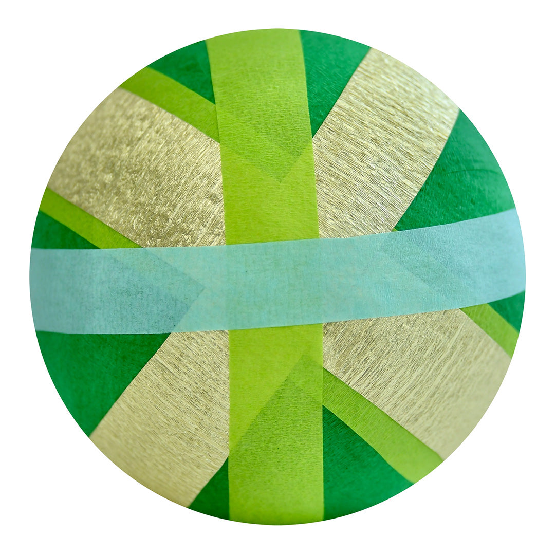 Deluxe Surprise Ball - Gold Metallic Stripes - Assorted Colors