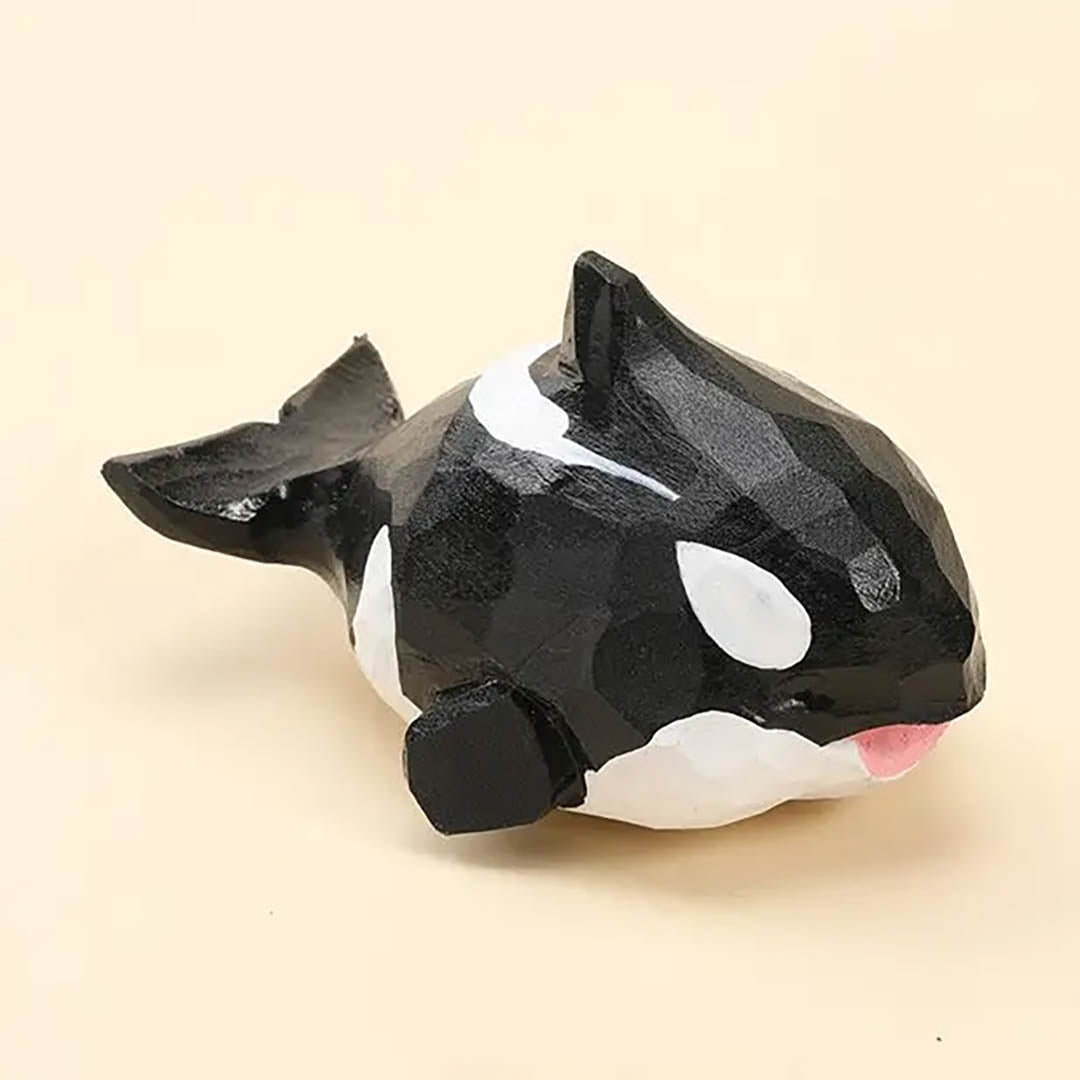 Handmade Wooden Animal- Orca
