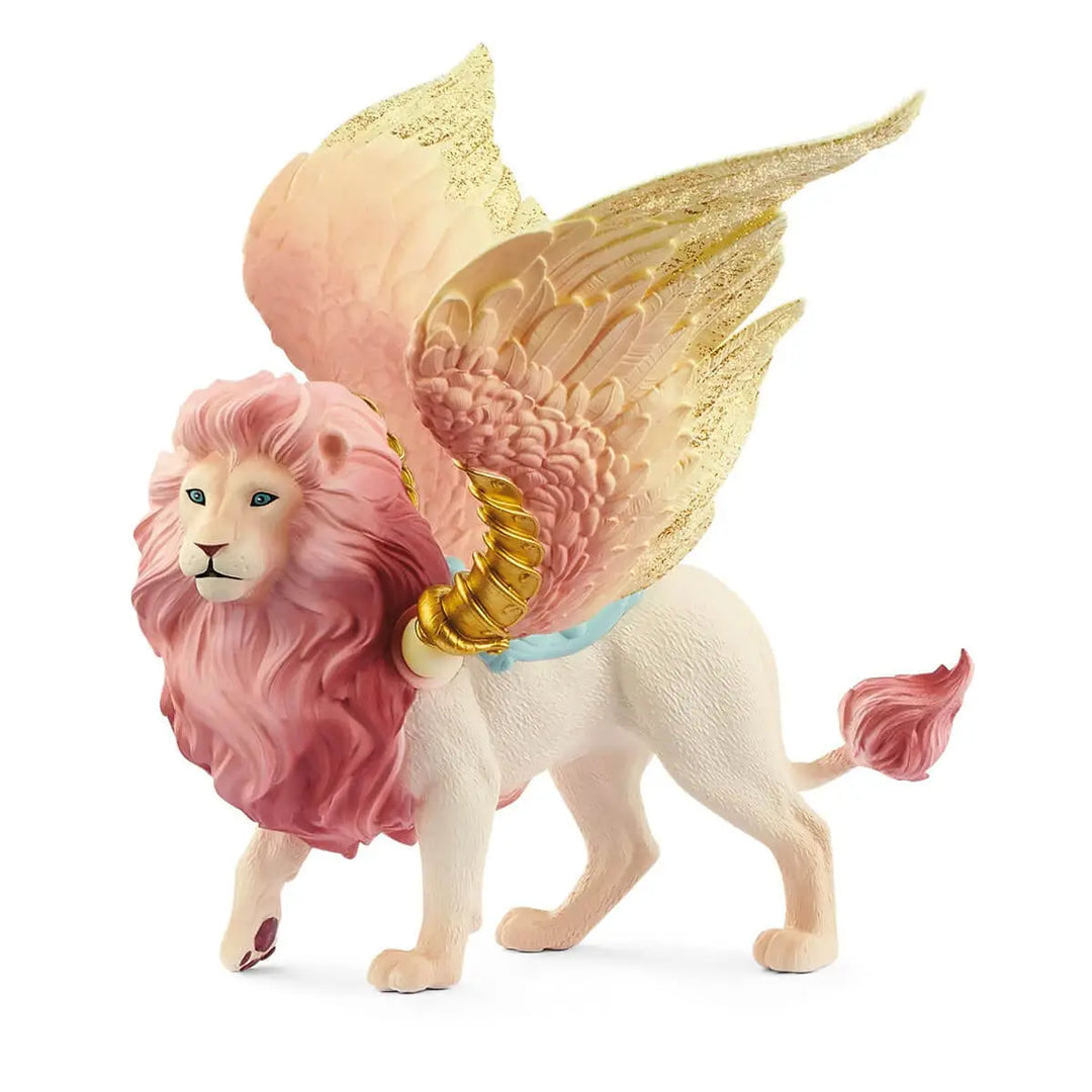 NEW Fairy in Flight On Winged Lion Fairy Toy Playset