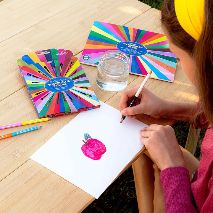 Watercolor Paper Pad- Rainbow
