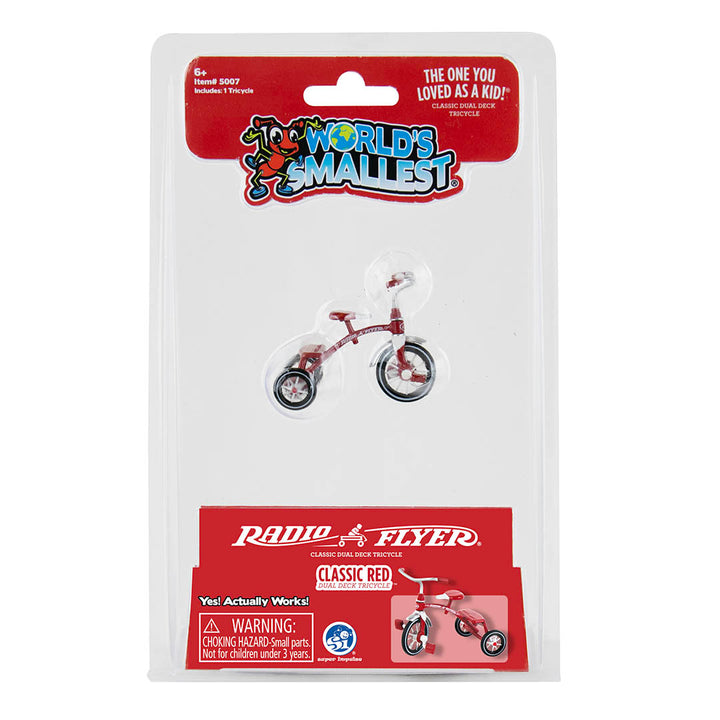 The World's Smallest Radio Flyer Tricycle