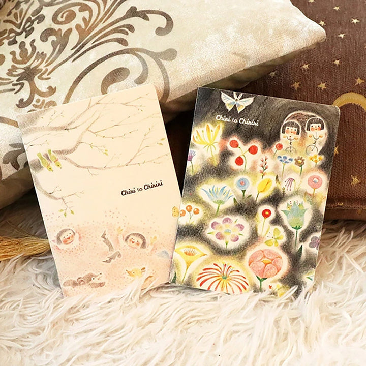 Chirri & Chirra Mini Notebook - Underground Flowers