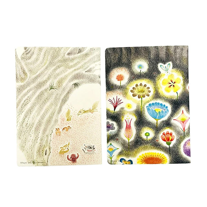 Chirri & Chirra Mini Notebook - Underground Flowers