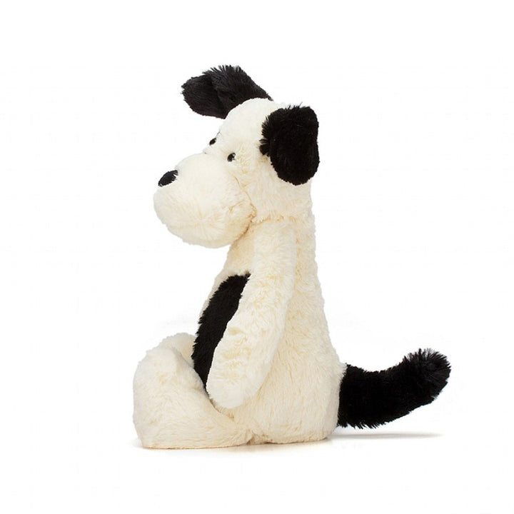 NEW Bashful Black & Cream Puppy Little (Small)