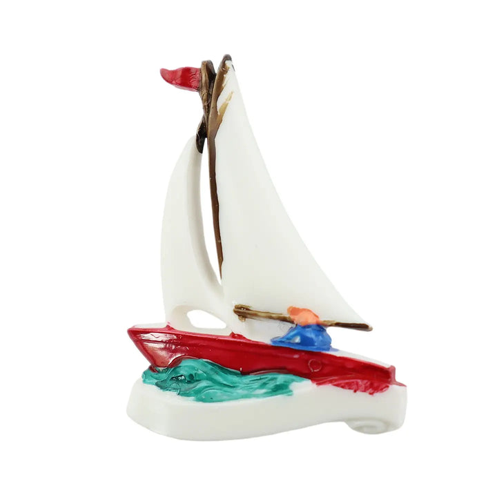 Retro Sailboat Pin