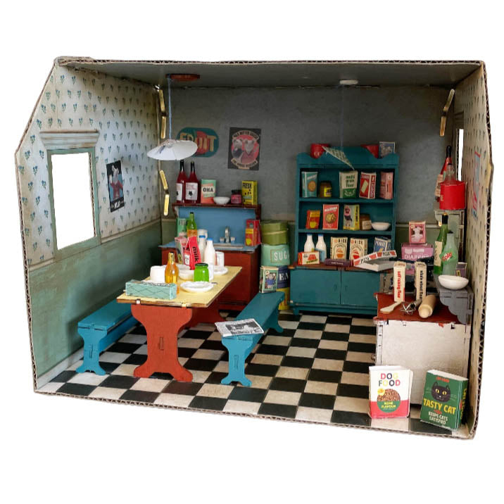 NEW Mouse Mansion Wooden DIY Furniture Kits- Kitchen