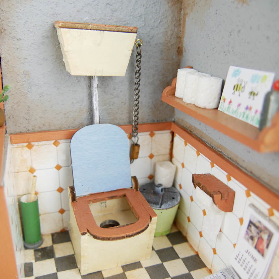 NEW Mouse Mansion Wooden DIY Furniture Kits- Bathroom