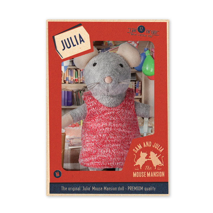NEW Little Mouse Mansion Plush Doll- Julia