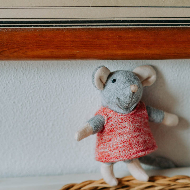 NEW Little Mouse Mansion Plush Doll- Julia