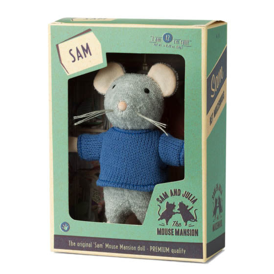 NEW Little Mouse Mansion Plush Doll- Sam