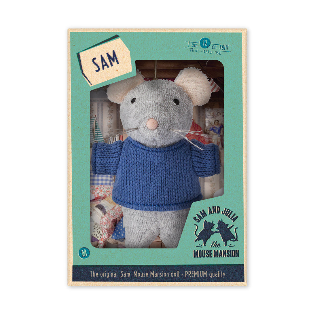 NEW Little Mouse Mansion Plush Doll- Sam