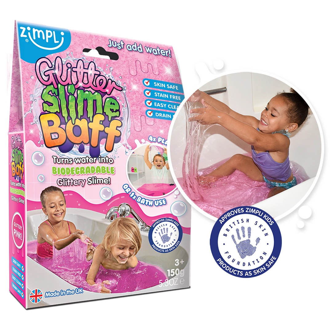 Bio Glitter Slime Baff Kids Sensory Bath Toy