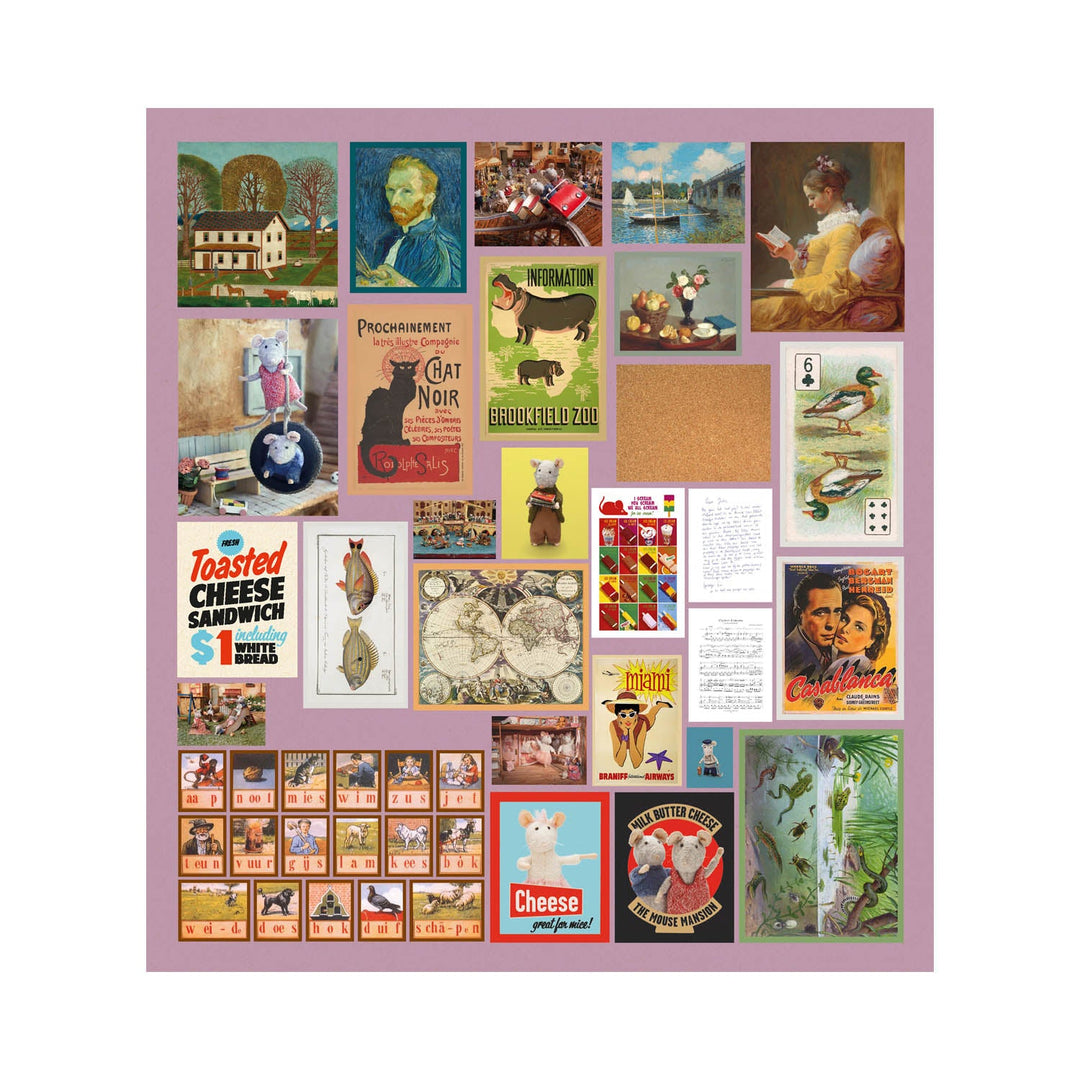 NEW Mouse Mansion DIY Die Cuts Kit