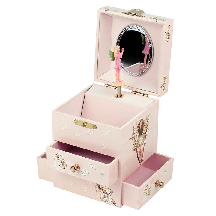 NEW Glow-in-the-Dark Music Box Cherry Blossom Fairy