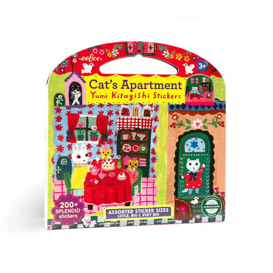 NEW Cat's Apartment Stickers - Yumi Kitagishi